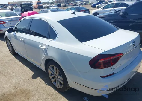 2017 Volkswagen Passat 1.8T Sel Premium from USA, damaged, VIN 1VWCT7A35HC053497